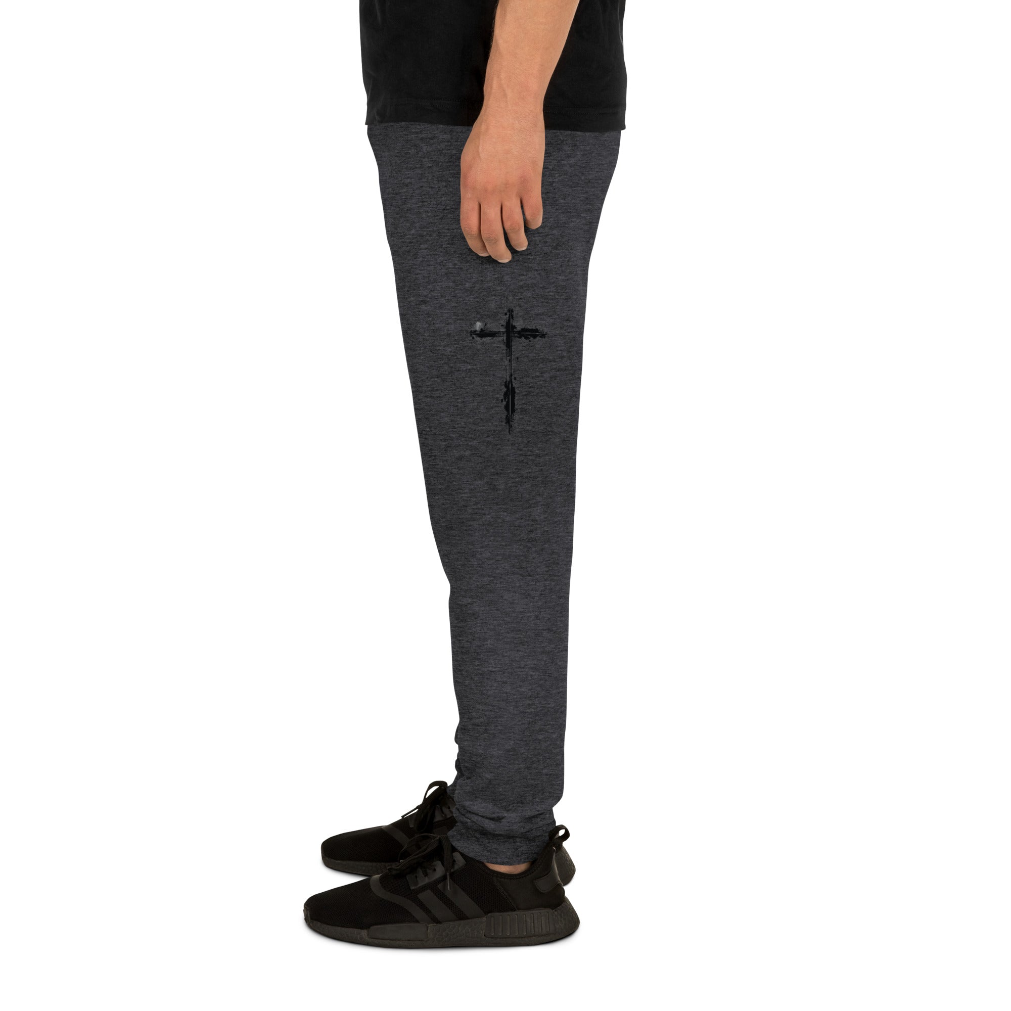 Joggers with Cross